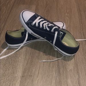 Converse All-Stars, navy blue, size MEN’S 11.5 EUC